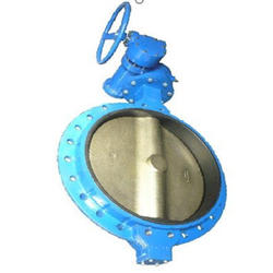 Затвор поворотный межфланцевый ABRA-BUV-VF826D1200G Ду1200 Ру10 с редуктором