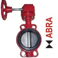 Затвор поворотный межфланцевый ABRA-BUV-VF866D450G Ду450 Ру16 с редуктором