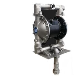 Пневматический бочковой мембранный насос GEMATECH GT1-D15-AL