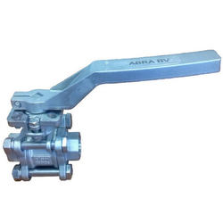 Кран шаровой резьбовой SS316 полнопроходной с ISO фланцем Ду 40 Ру40
